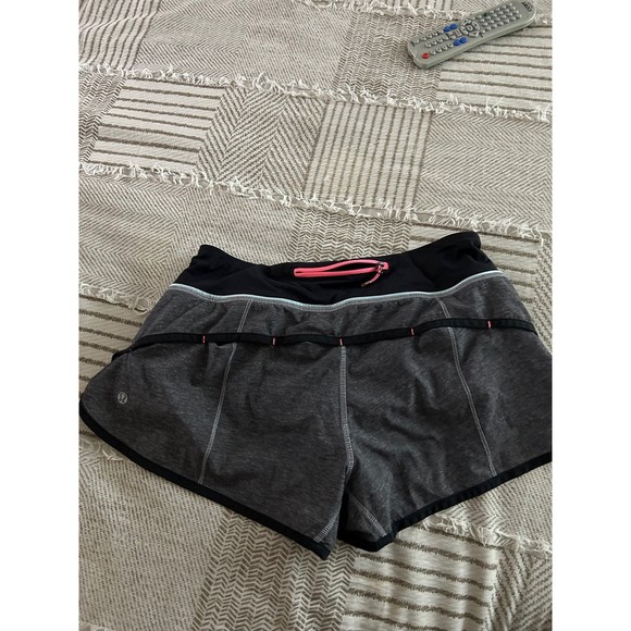 Lululemon Speed Shorts in Heather Gray - Picture 2 of 3